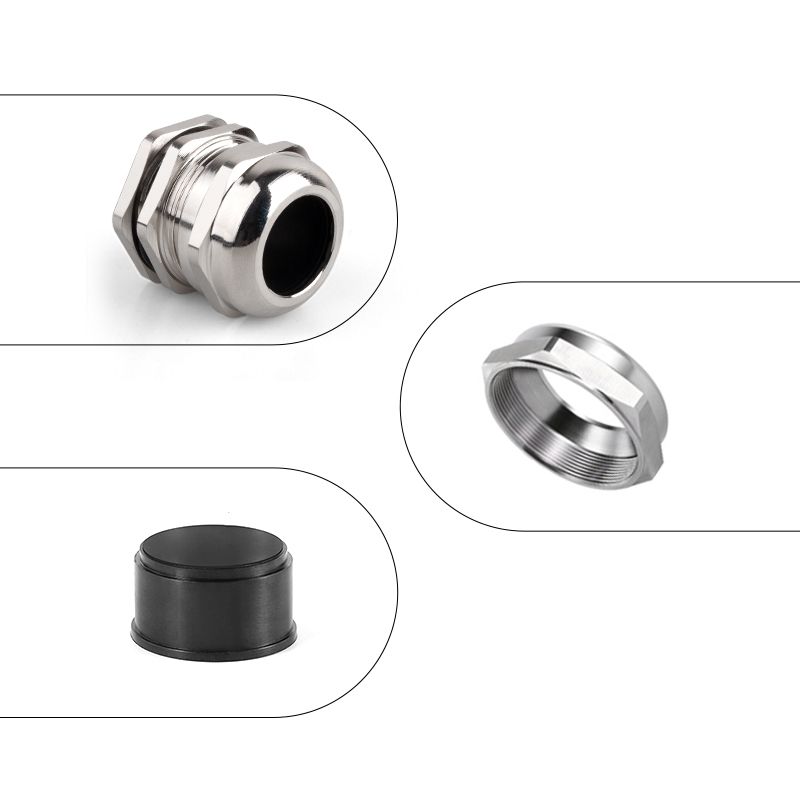 Brass cable glands 丨 MG types 丨 IP66 IP68丨 Stress relief 丨 Wire clamp