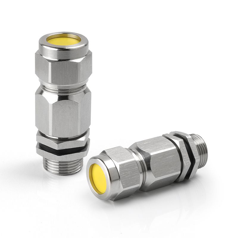 BDM series explosion-proof joint 丨 Armored double sealed joint 丨 Brass nickel plated, 304/316L stainless steel丨 M, G, NPT types 丨explosion-proof certification