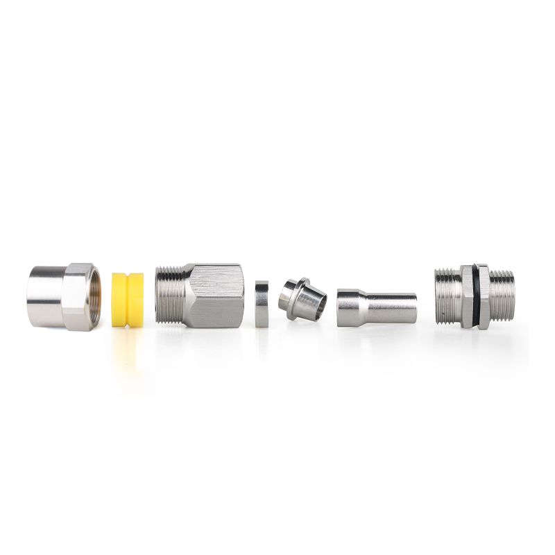 BDM series explosion-proof joint 丨 explosion-proof armored stuffing box joint 丨 brass nickel plated, 304/316L stainless steel丨 M, G, NPT types 丨explosion-proof certification
