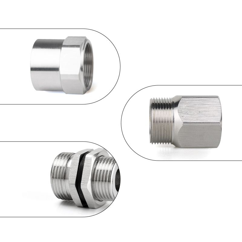 BDM series explosion-proof joint 丨 explosion-proof armored stuffing box joint 丨 brass nickel plated, 304/316L stainless steel丨 M, G, NPT types 丨explosion-proof certification