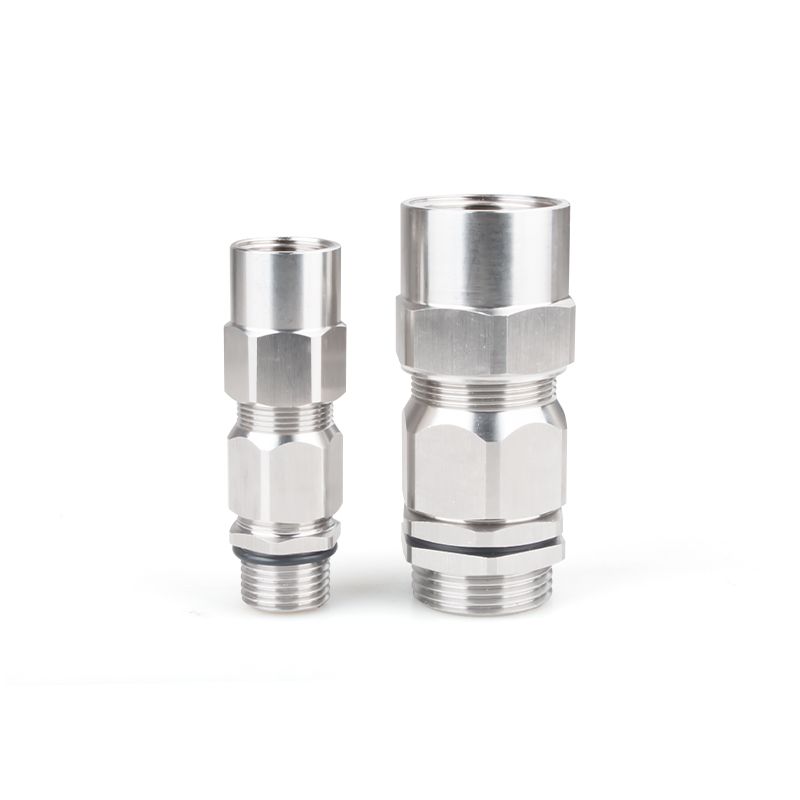BDM series explosion-proof joint 丨 explosion-proof armored stuffing box joint 丨 brass nickel plated, 304/316L stainless steel丨 M, G, NPT types 丨explosion-proof certification