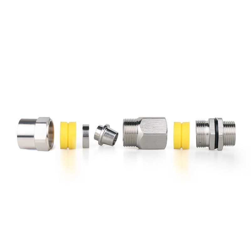 BDM series explosion-proof joint 丨 explosion-proof armored double sealed joint 丨 brass nickel plated, 304/316L stainless steel 丨 M, G, NPT types 丨explosion-proof certification