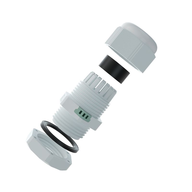 Nylon cable gland 丨M-threaded breathable丨IP66 IP68 丨 Strain relief 丨Cord grip