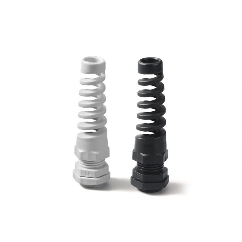 Anti bending nylon cable gland 丨PG-R d types丨IP66 IP68 丨 Strain relief 丨Cord grip