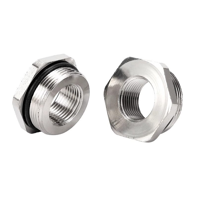 Metal reducing ring 丨 IP66 IP68 丨 M/PG/G/NPT types 丨 304/316L stainless steel, brass nickel plated material