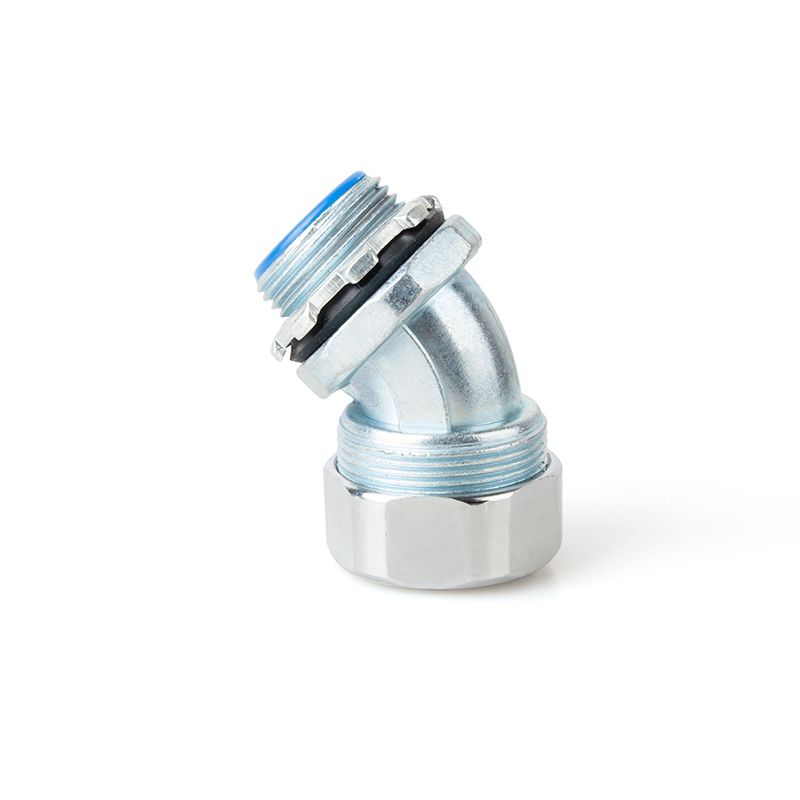 Metal hose connector 丨 DWJ series 45° 丨 IP65 丨 customizatio