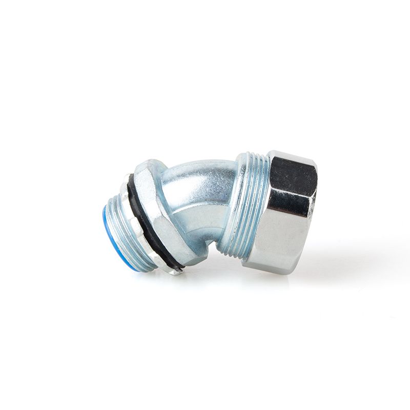 Metal hose connector 丨 DWJ series 45° 丨 IP65 丨 customizatio