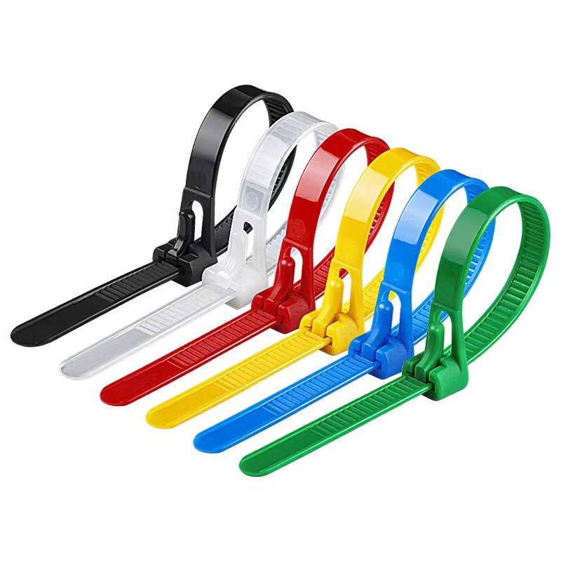 Nylon cable ties 丨 detachable 丨reusable type丨 customization
