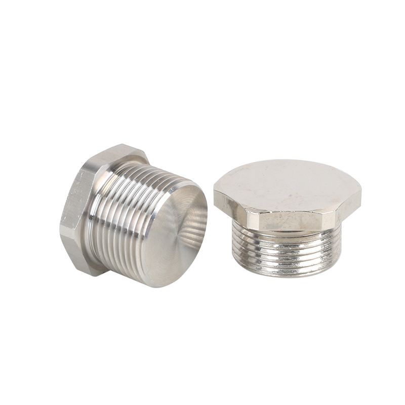 Metal hexagonal plug 丨 IP66 IP68丨 PG/M types 丨 304/316L stainless steel, brass nickel plated material