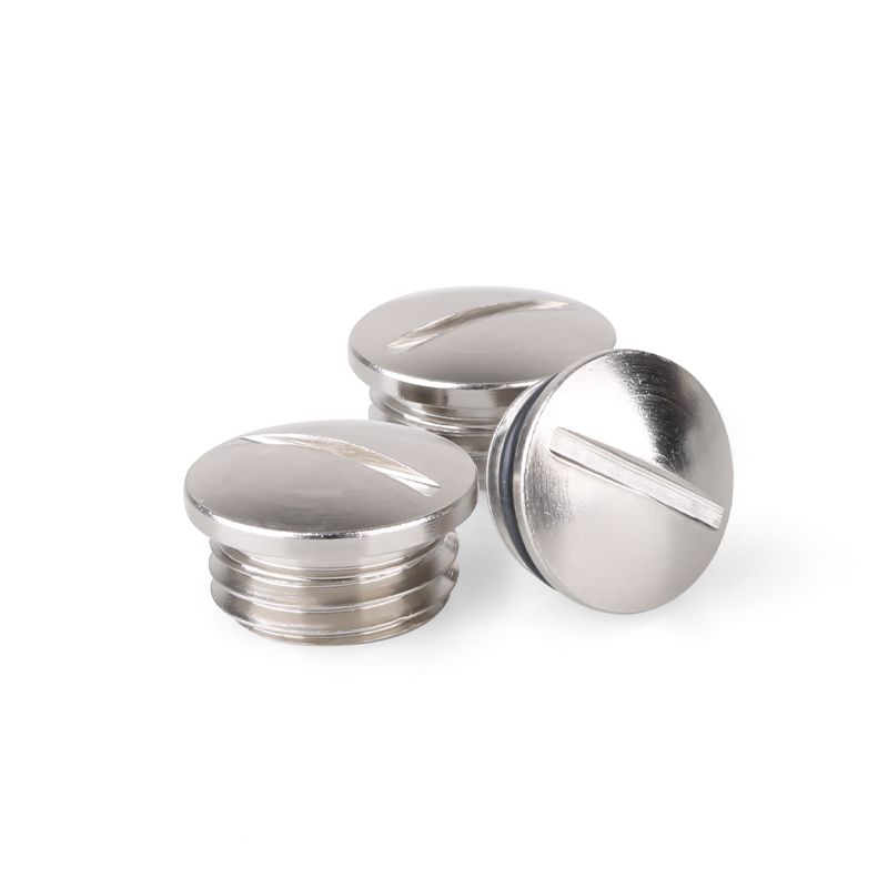 Metal round plug 丨 IP66 IP68 丨 PG/M types 丨 304/316L stainless steel, brass nickel plated material