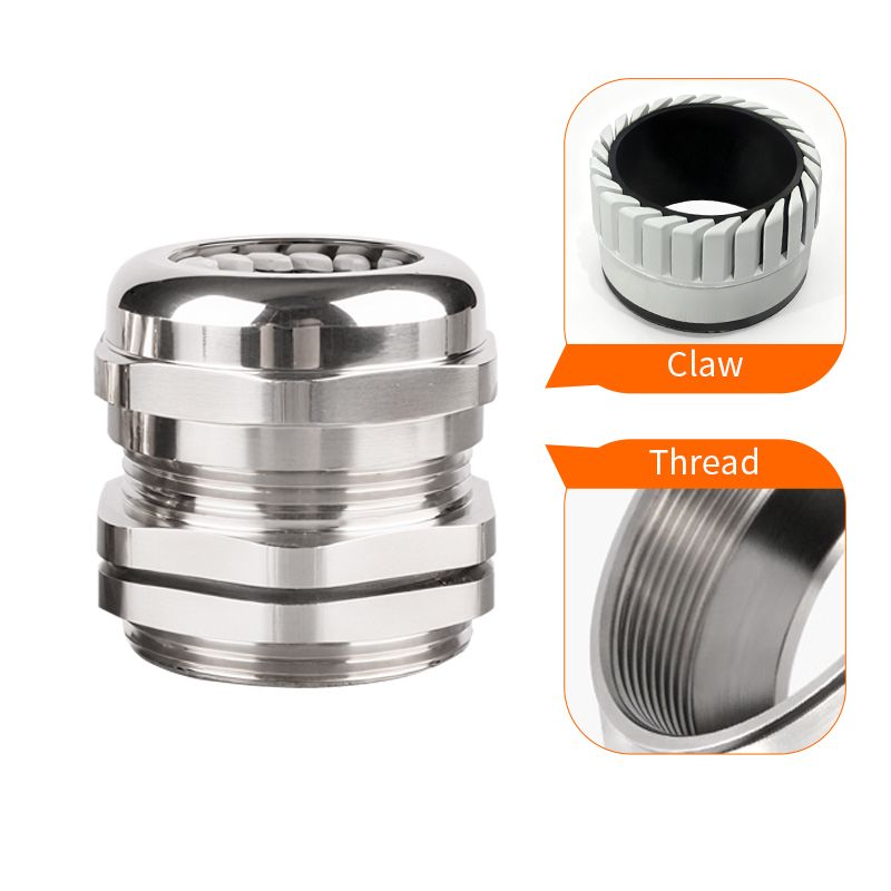 Brass cable glands 丨 G types 丨 IP66 IP68丨 Stress relief 丨 Wire clamp