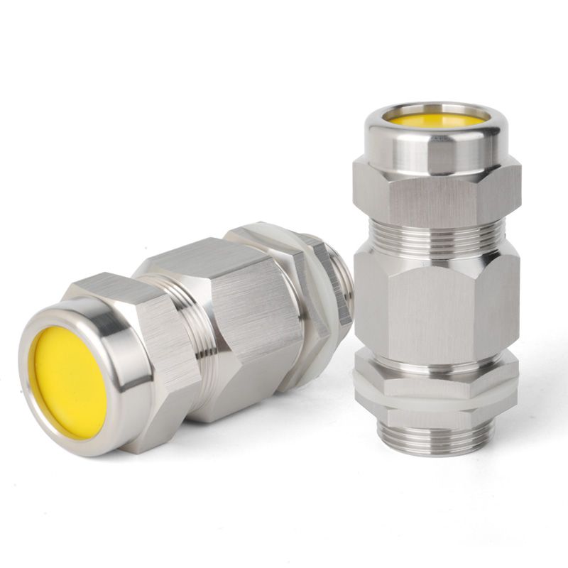 BDM series explosion-proof joint 丨 Armored single sealed joint 丨 Brass nickel plated, 304/316L stainless steel丨 M, G, NPT types 丨explosion-proof certification