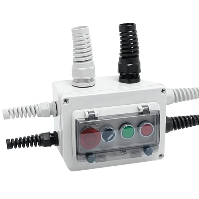 Anti bending nylon cable gland 丨PG-R d types丨IP66 IP68 丨 Strain relief 丨Cord grip