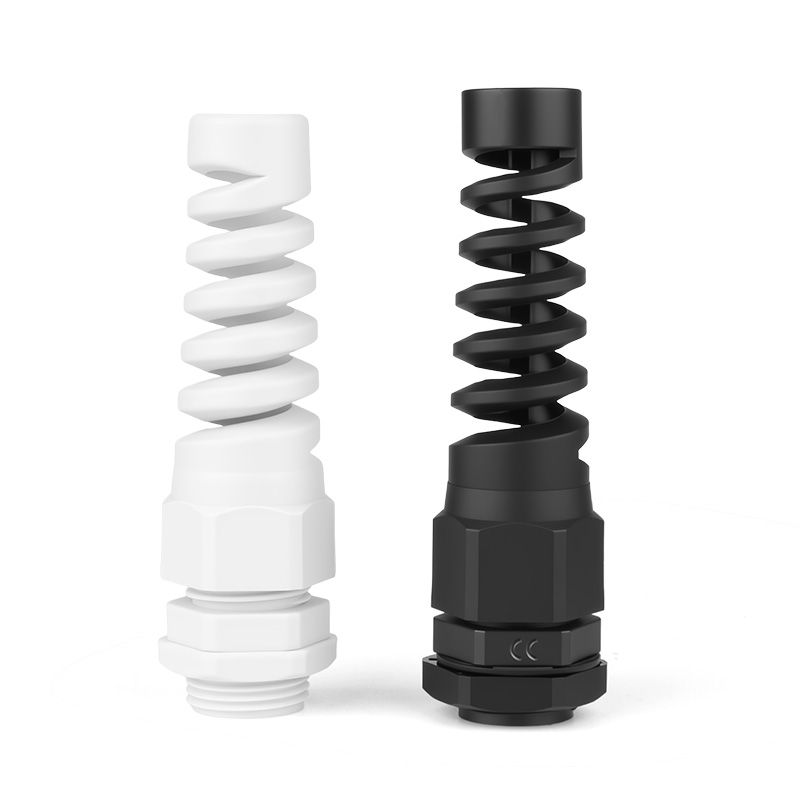 Anti bending nylon cable gland 丨G-R types丨IP66 IP68 丨 Strain relief 丨Cord grip
