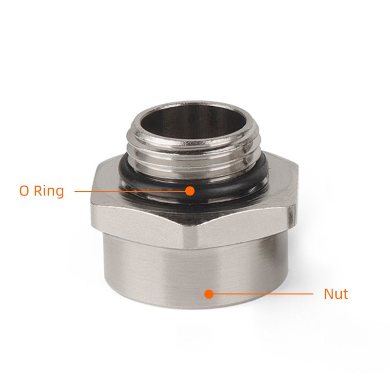 Metal expanding ring 丨 IP66 IP68 丨 M/G/NPT types 丨 304/316L stainless steel, brass nickel plated material