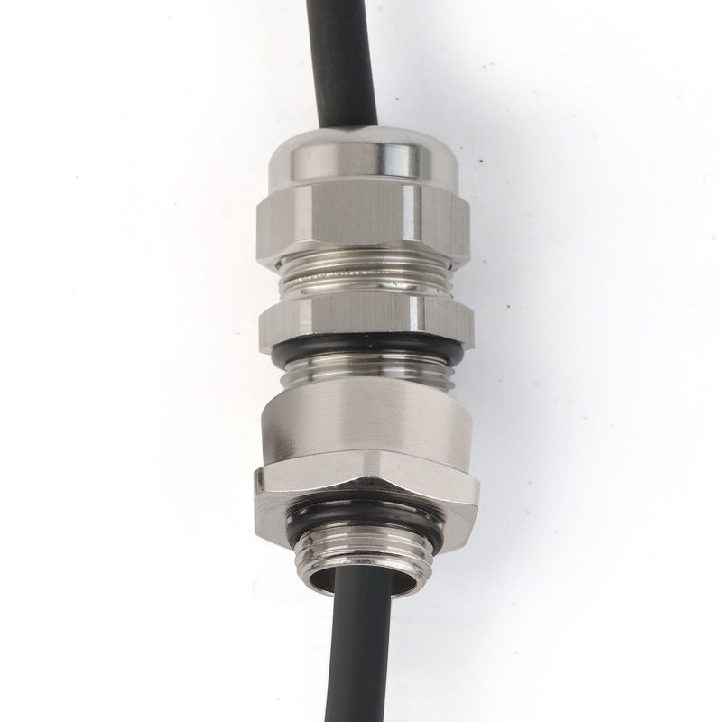 Metal expanding ring 丨 IP66 IP68 丨 M/G/NPT types 丨 304/316L stainless steel, brass nickel plated material