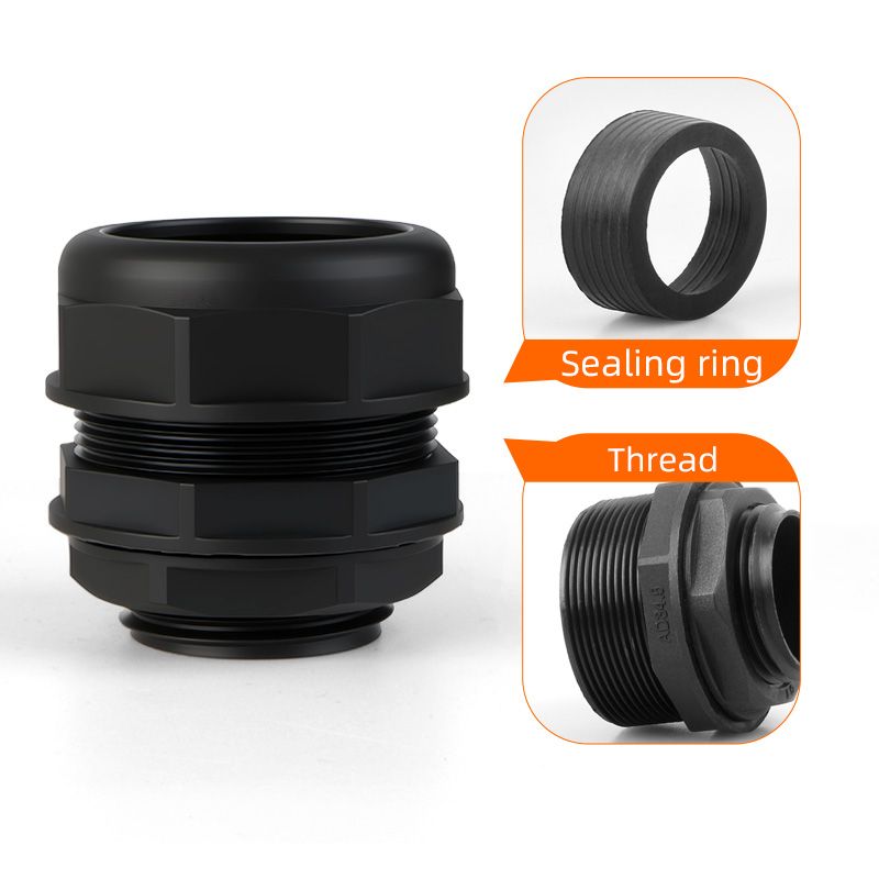 Nylon conduit connector 丨 SM-F series 丨 IP65 丨 customization
