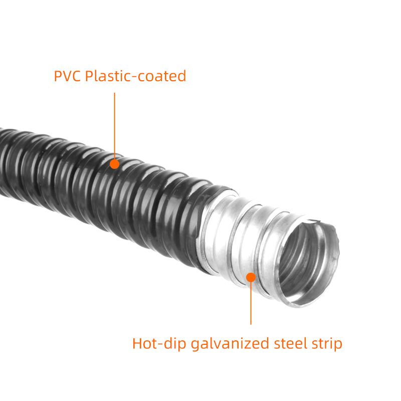 Metal flexible conduit | JSP series flat plastic cable hose