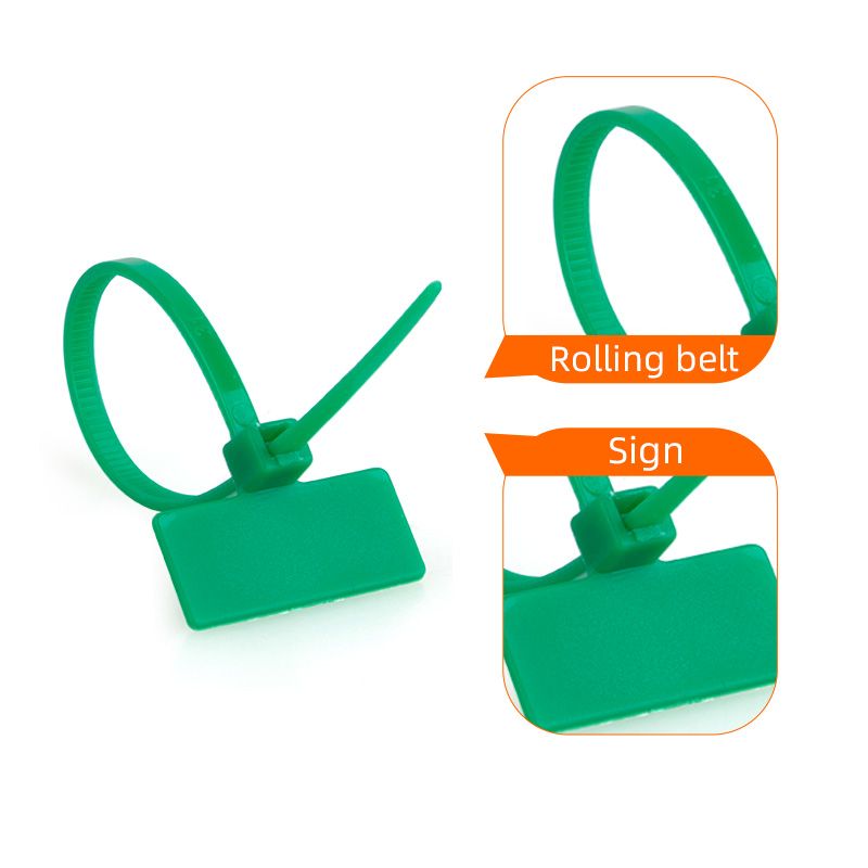 Nylon cable ties 丨 Label style 丨 customization