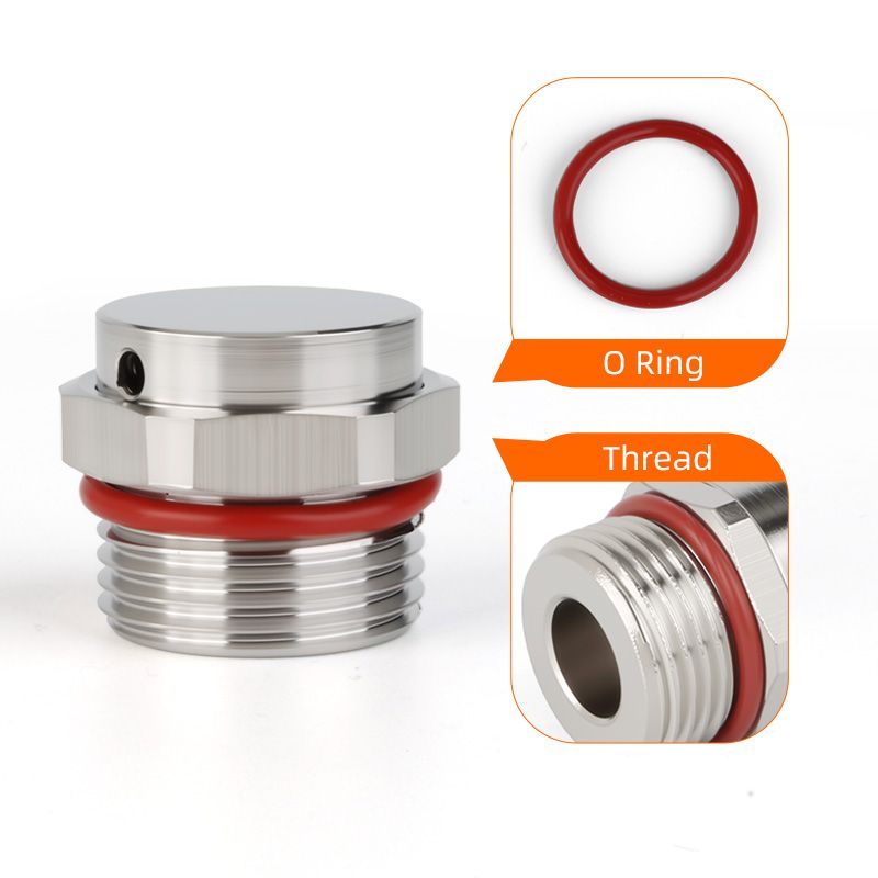 Metal breathable vent plug | M thread | customization