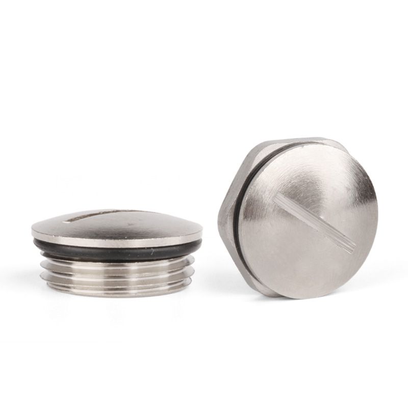 Metal round plug 丨 IP66 IP68 丨 PG/M types 丨 304/316L stainless steel, brass nickel plated material