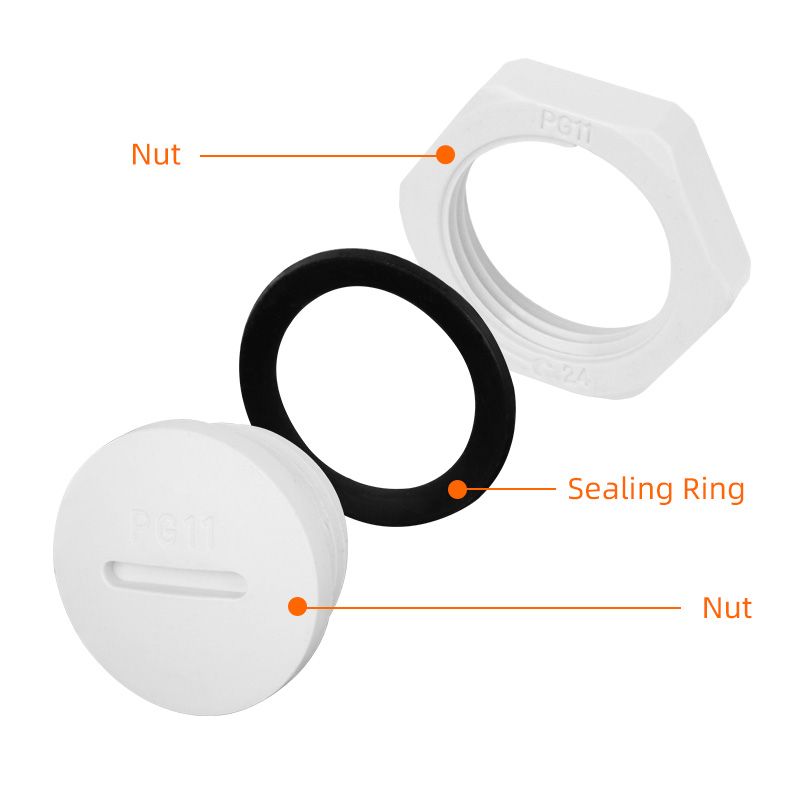 Nylon round plug 丨 IP66 IP68 丨 PG/M types