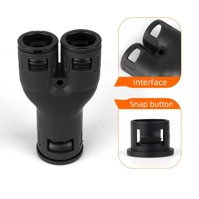 Nylon conduit connector 丨 Y series丨 IP65 丨 customization
