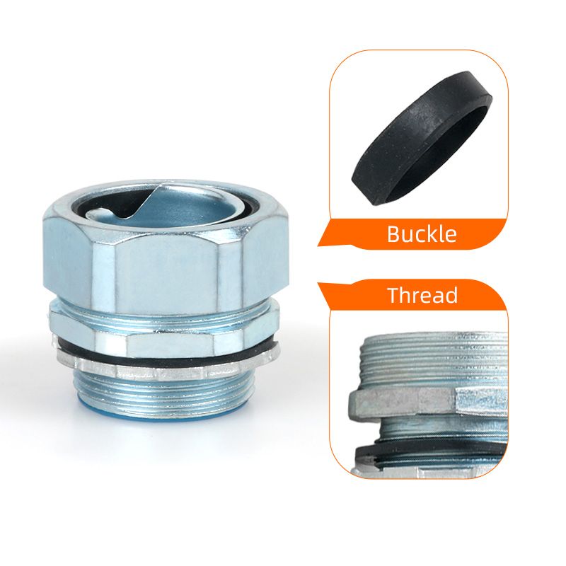 Metal hose connector 丨 DPJ series 丨 IP65 丨 customization